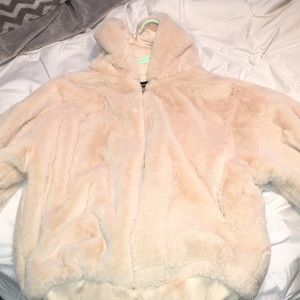 Forever 21 faux fur jacket